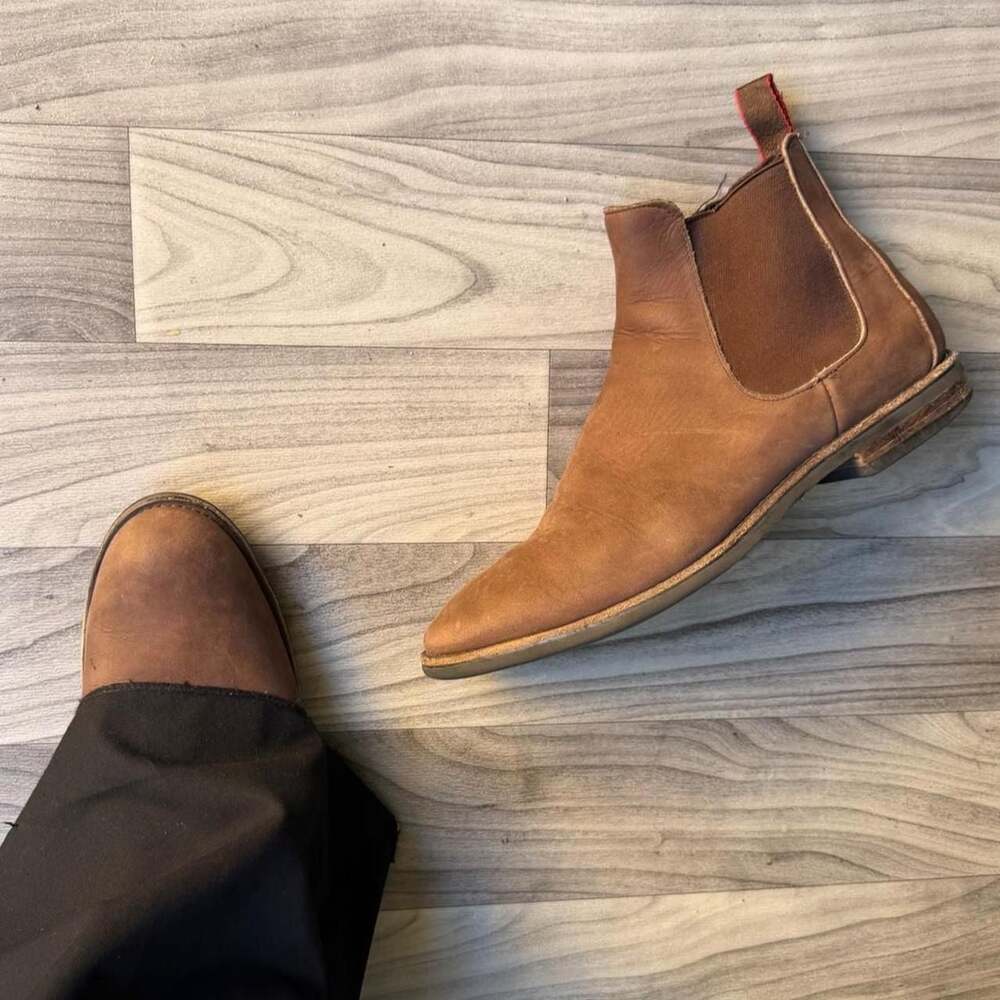 Thursday Boots Duke Chelsea Boots Brown Leather Mens 9